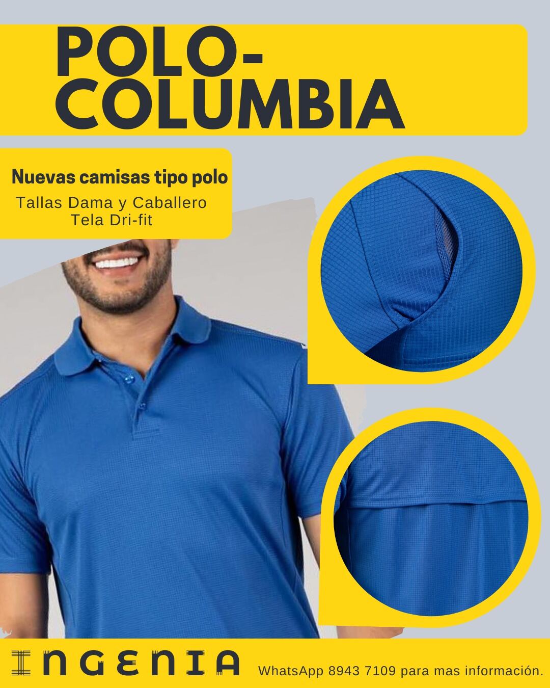 Polo-Columbia Dri-fit